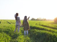 family - happy mother and daughter